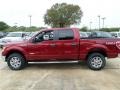 2013 Ruby Red Metallic Ford F150 XLT SuperCrew 4x4  photo #2