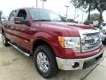 2013 Ruby Red Metallic Ford F150 XLT SuperCrew 4x4  photo #7