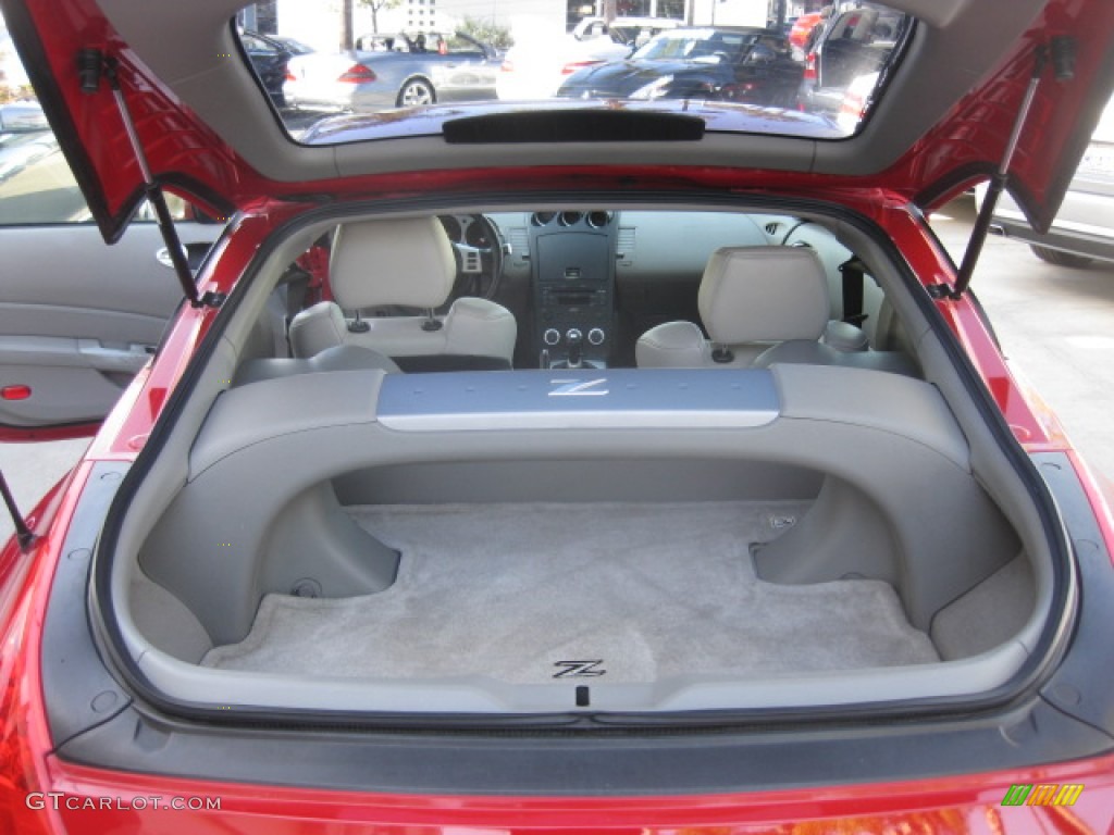 2006 350Z Touring Coupe - Redline / Frost Leather photo #19