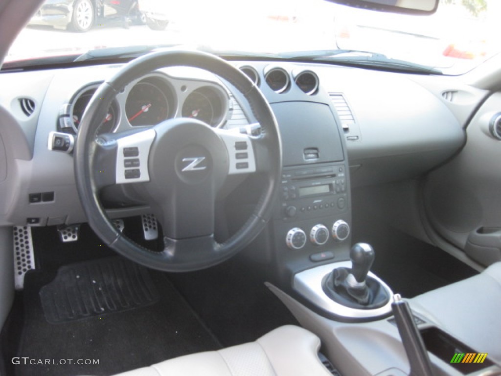 2006 350Z Touring Coupe - Redline / Frost Leather photo #20