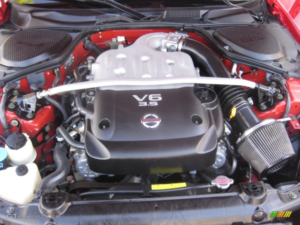 2006 350Z Touring Coupe - Redline / Frost Leather photo #22