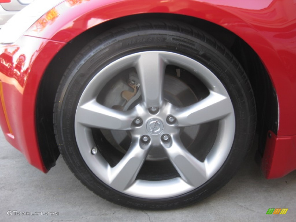 2006 350Z Touring Coupe - Redline / Frost Leather photo #24