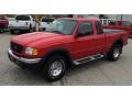 Bright Red 2002 Ford Ranger XLT SuperCab 4x4