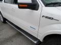 2013 White Platinum Metallic Tri-Coat Ford F150 Lariat SuperCrew 4x4  photo #9