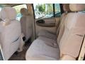 2002 Chevrolet TrailBlazer Medium Oak Interior Rear Seat Photo