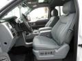  2013 F150 Lariat SuperCrew 4x4 Steel Gray Interior