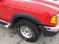 2002 Bright Red Ford Ranger XLT SuperCab 4x4  photo #18