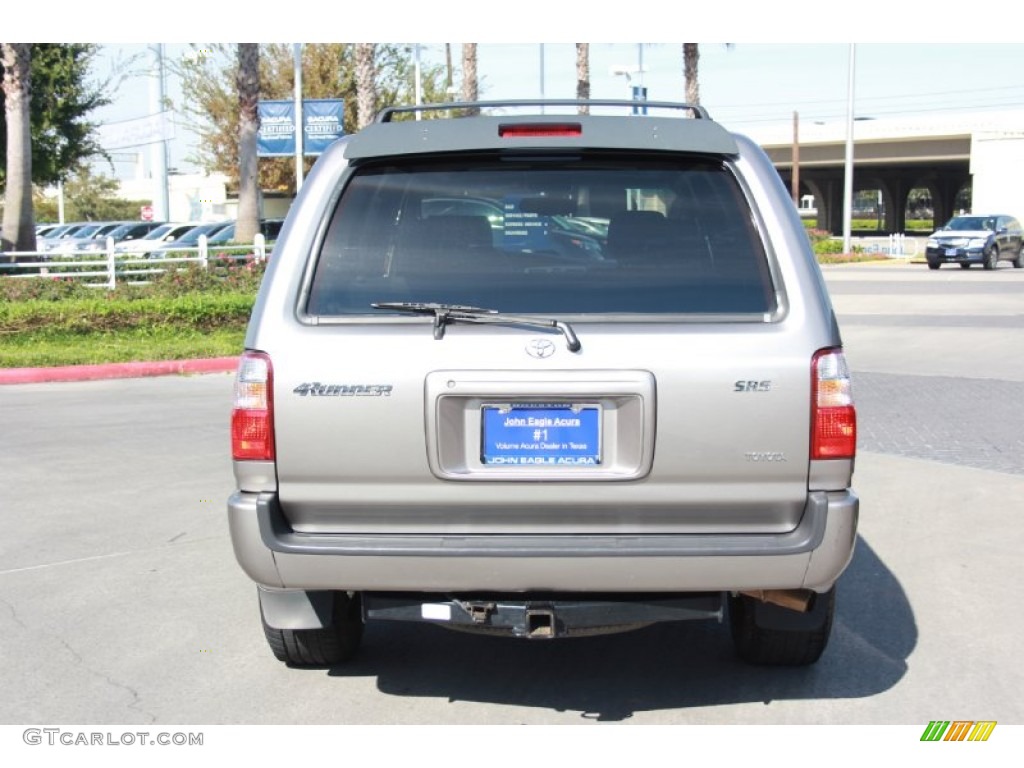 2002 4Runner SR5 - Millennium Silver Metallic / Gray photo #4