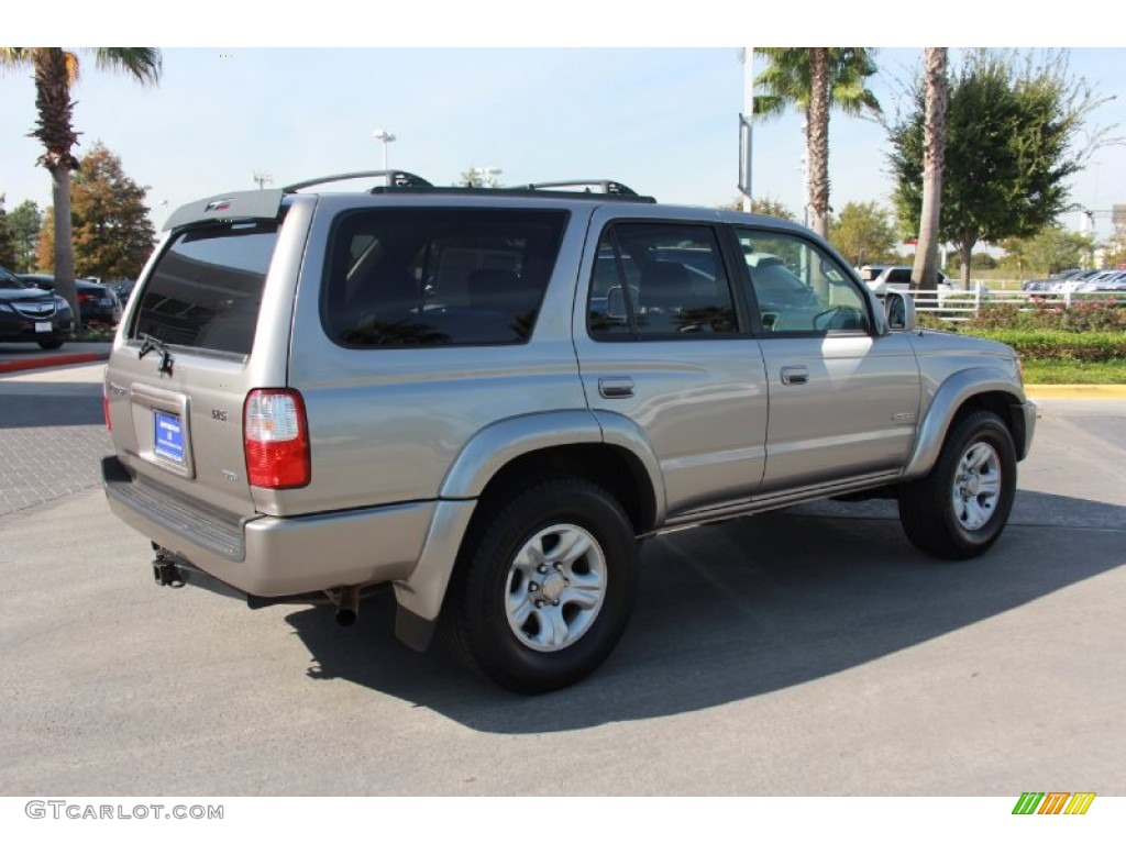 2002 4Runner SR5 - Millennium Silver Metallic / Gray photo #8