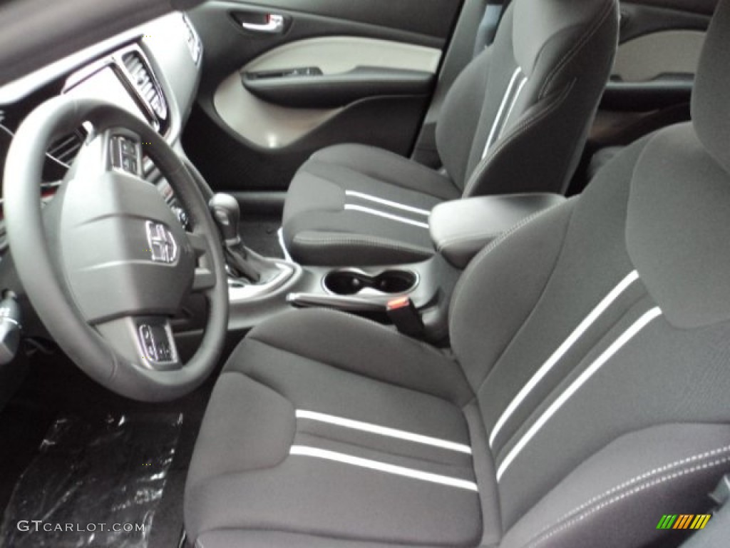 Black/Light Tungsten Interior 2014 Dodge Dart SXT Photo #87804571