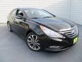 2014 Phantom Black Metallic Hyundai Sonata SE  photo #1