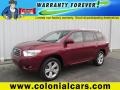 Salsa Red Pearl 2010 Toyota Highlander Limited 4WD
