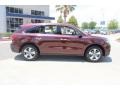 2014 Dark Cherry Pearl Acura MDX   photo #8