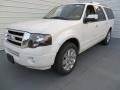2014 White Platinum Ford Expedition EL Limited  photo #7