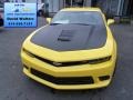 2014 Bright Yellow Chevrolet Camaro SS/RS Coupe  photo #1