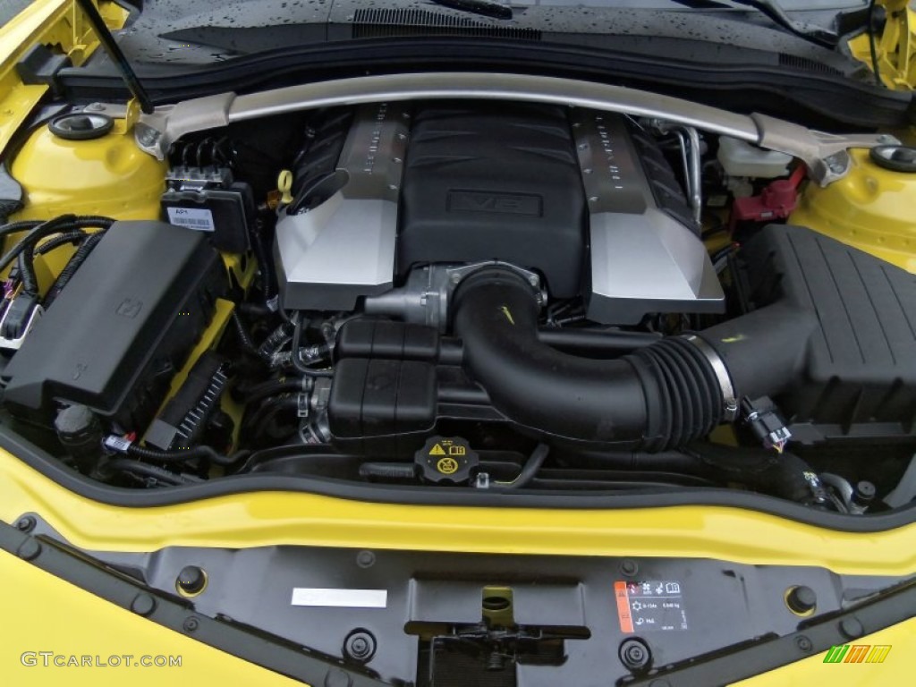 2014 Camaro SS/RS Coupe - Bright Yellow / Black photo #11