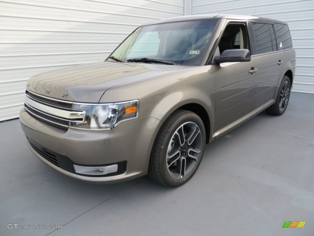 Mineral Gray 2014 Ford Flex SEL Exterior Photo #87807754