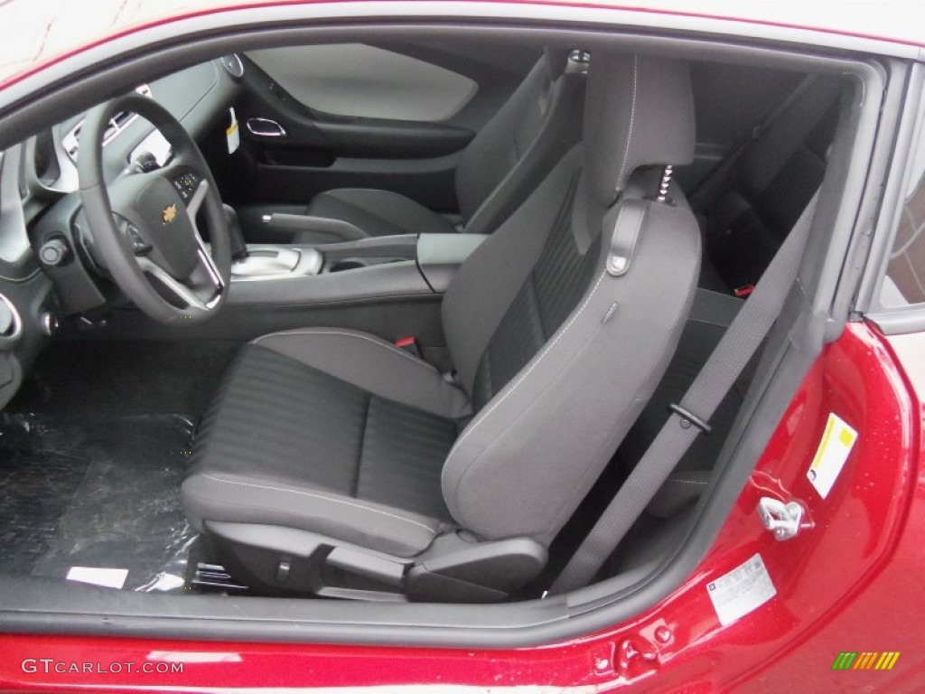 2014 Camaro LS Coupe - Red Rock Metallic / Black photo #23