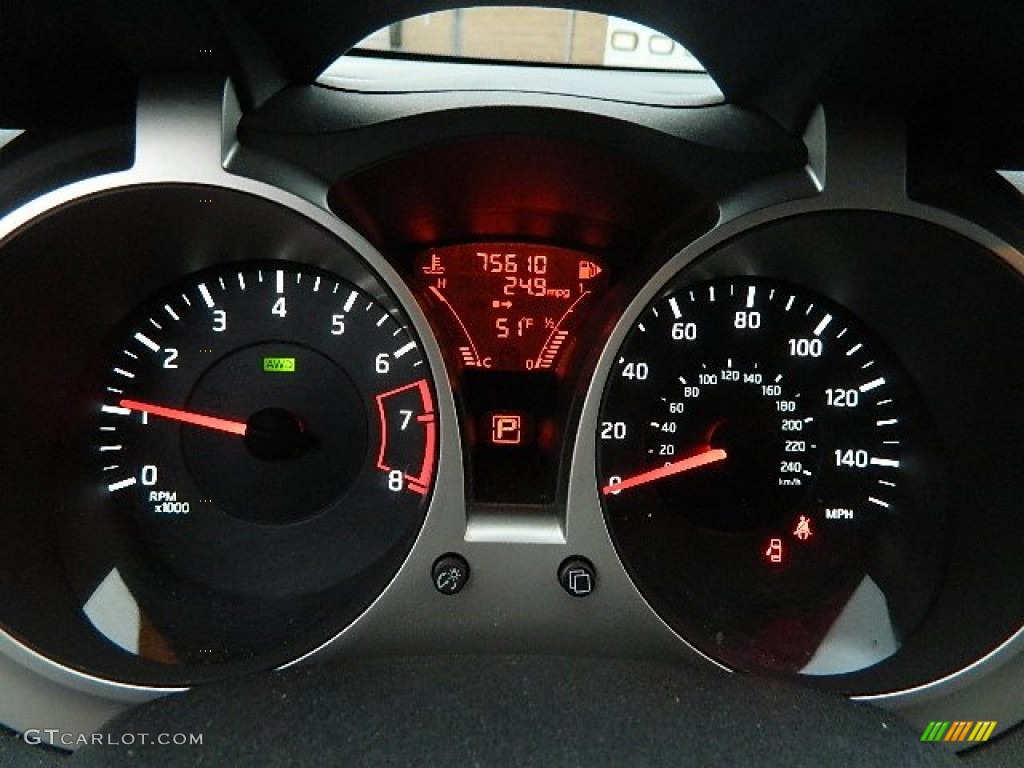 2011 Juke SV AWD - White Pearl / Black/Silver Trim photo #4