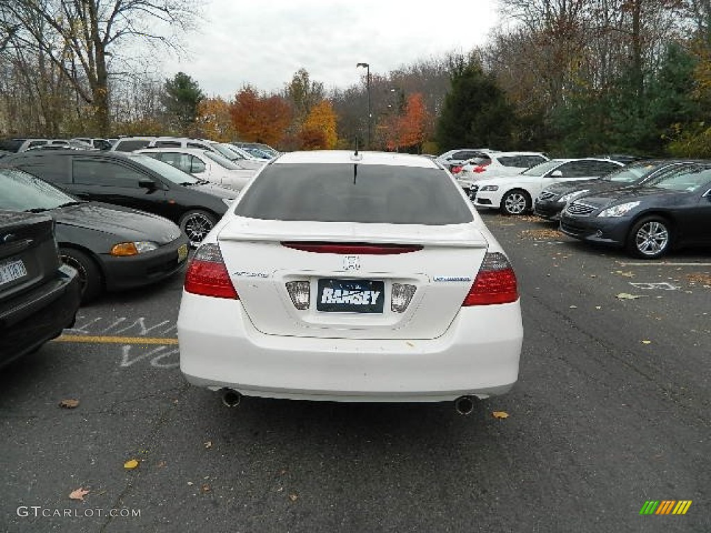 2006 Accord Hybrid Sedan - Premium White Pearl / Gray photo #3