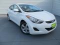2013 Shimmering White Hyundai Elantra GLS  photo #1