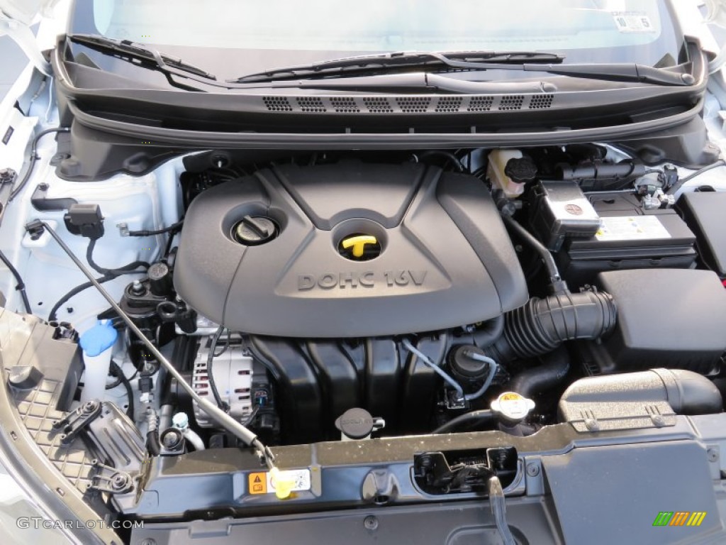 2013 Elantra GLS - Shimmering White / Gray photo #14