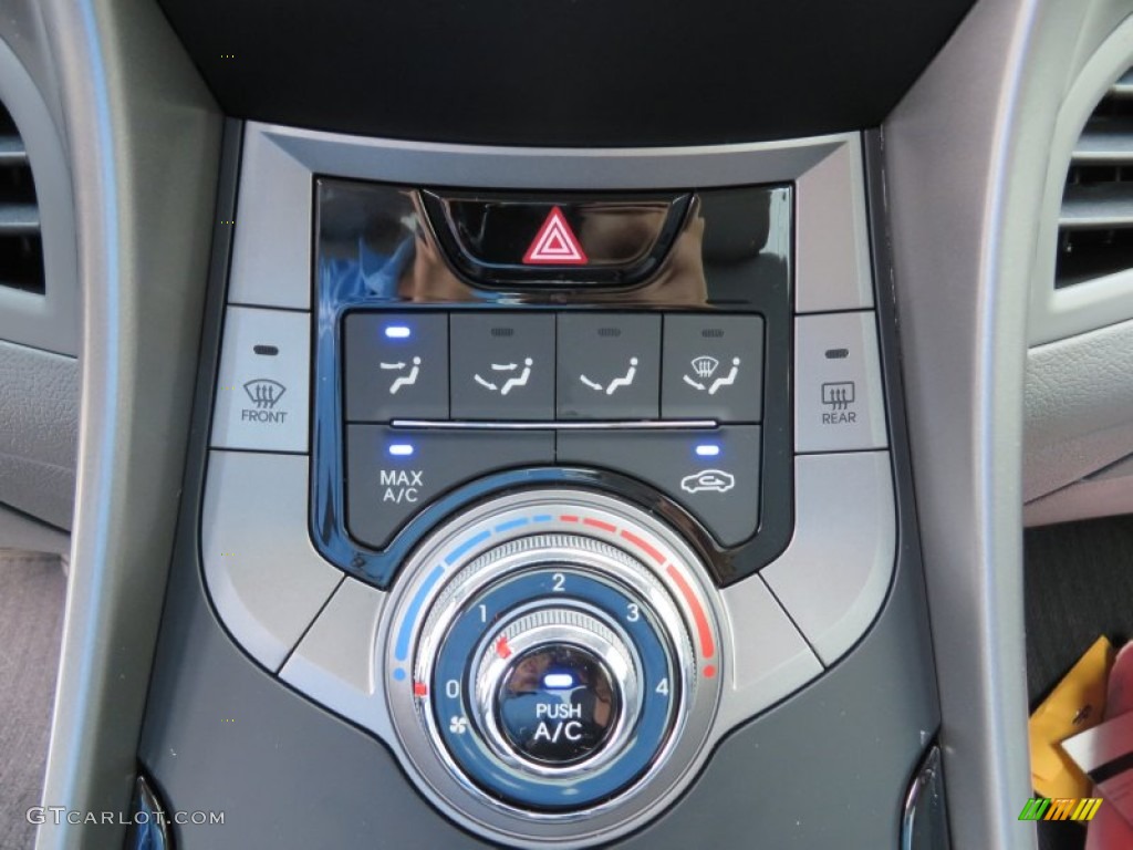 2013 Elantra GLS - Shimmering White / Gray photo #28