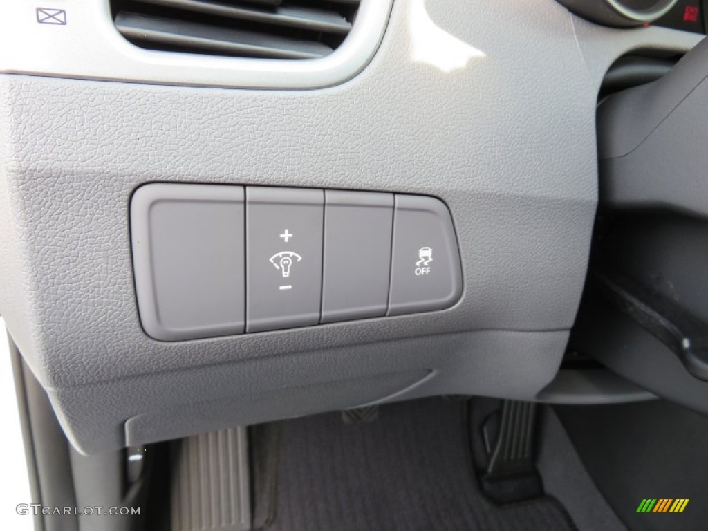 2013 Elantra GLS - Shimmering White / Gray photo #31