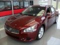 Tuscan Sun Red 2010 Nissan Maxima 3.5 SV