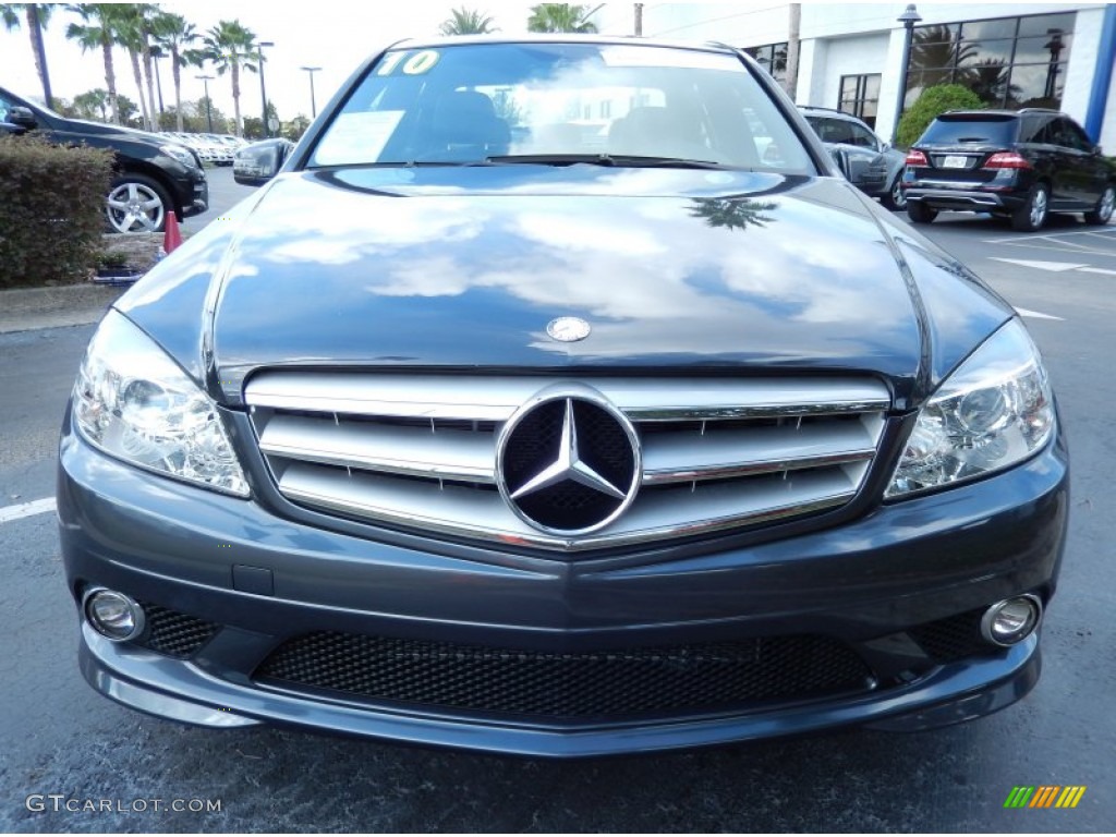 Steel Grey Metallic 2010 Mercedes-Benz C 300 Luxury Exterior Photo #87810025