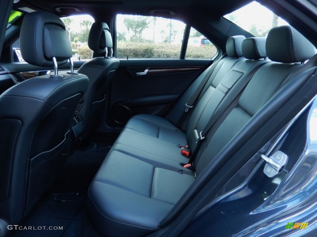 Black Interior 2010 Mercedes-Benz C 300 Luxury Photo #87810322