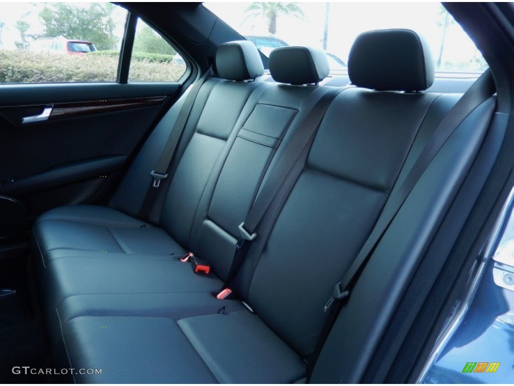 Black Interior 2010 Mercedes-Benz C 300 Luxury Photo #87810340