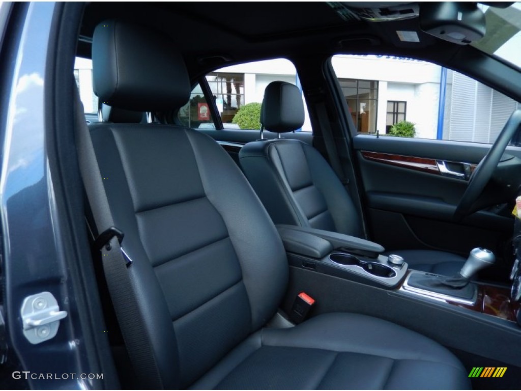 Black Interior 2010 Mercedes-Benz C 300 Luxury Photo #87810385