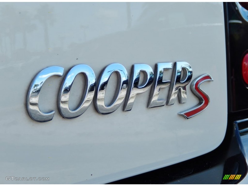 2009 Cooper S Clubman - Pepper White / Checkered Carbon Black/Black photo #10