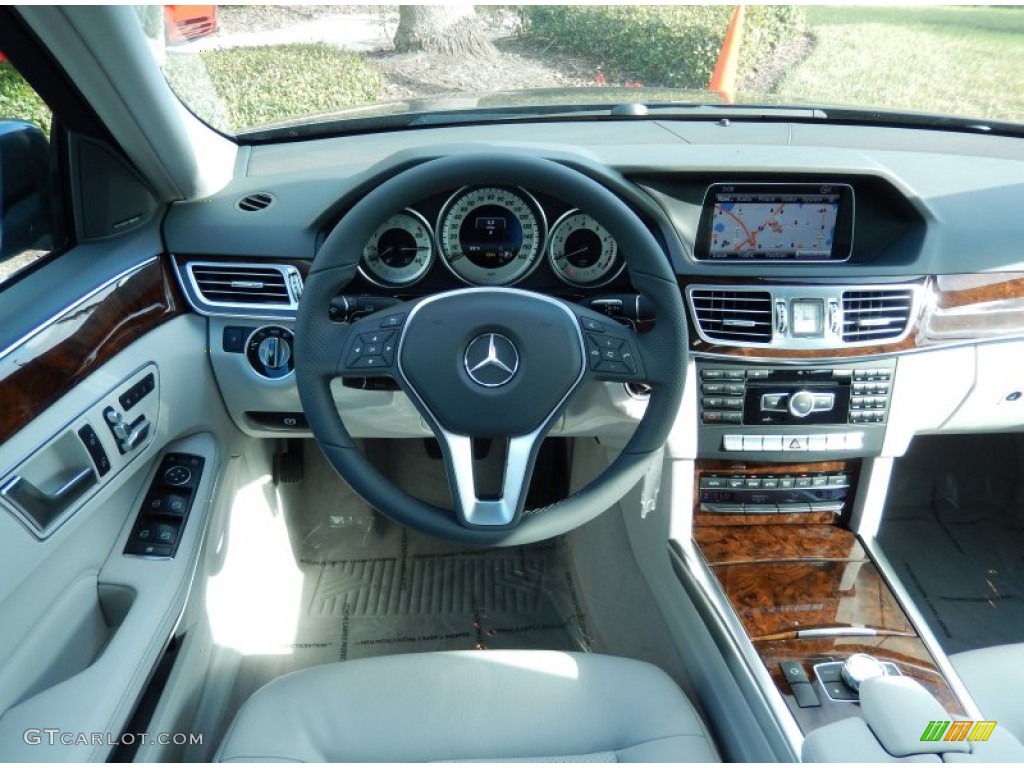 2014 E 350 Sport Sedan - Indigo Blue Metallic / Gray/Dark Gray photo #9