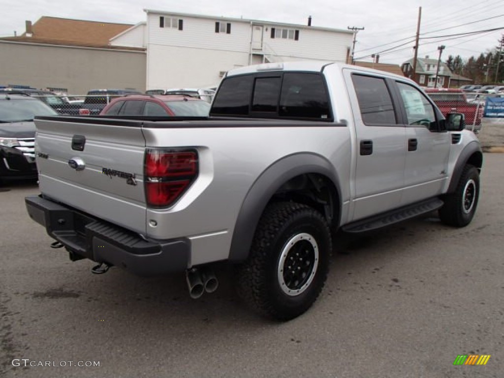 Ingot Silver 2014 Ford F150 SVT Raptor SuperCrew 4x4 Exterior Photo #87812377