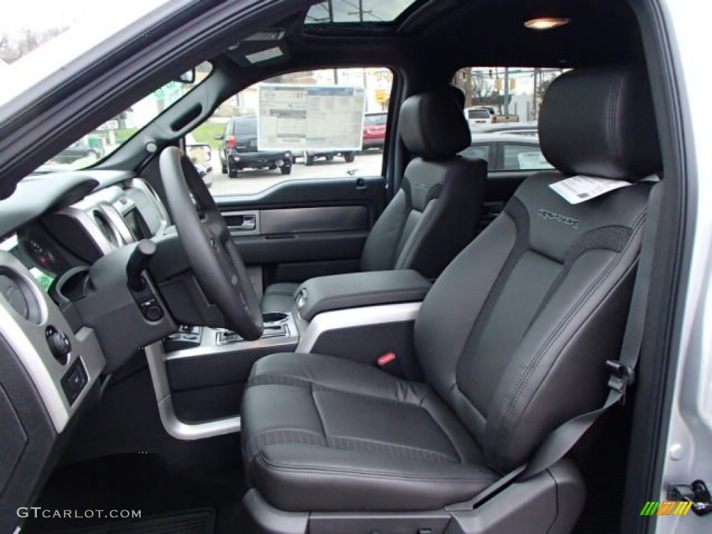 2014 Ford F150 SVT Raptor SuperCrew 4x4 Front Seat Photo #87812458