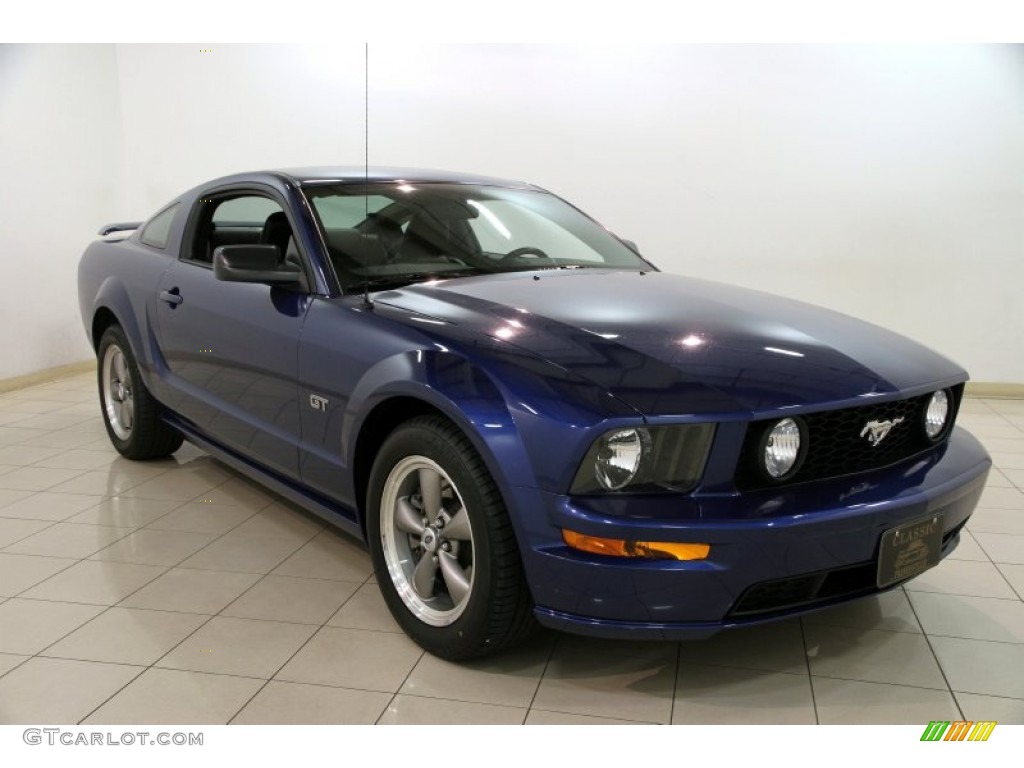 Vista Blue Metallic Ford Mustang