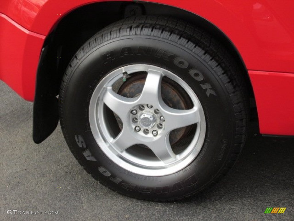 2006 Grand Vitara 4x4 - Racy Red / Black photo #3