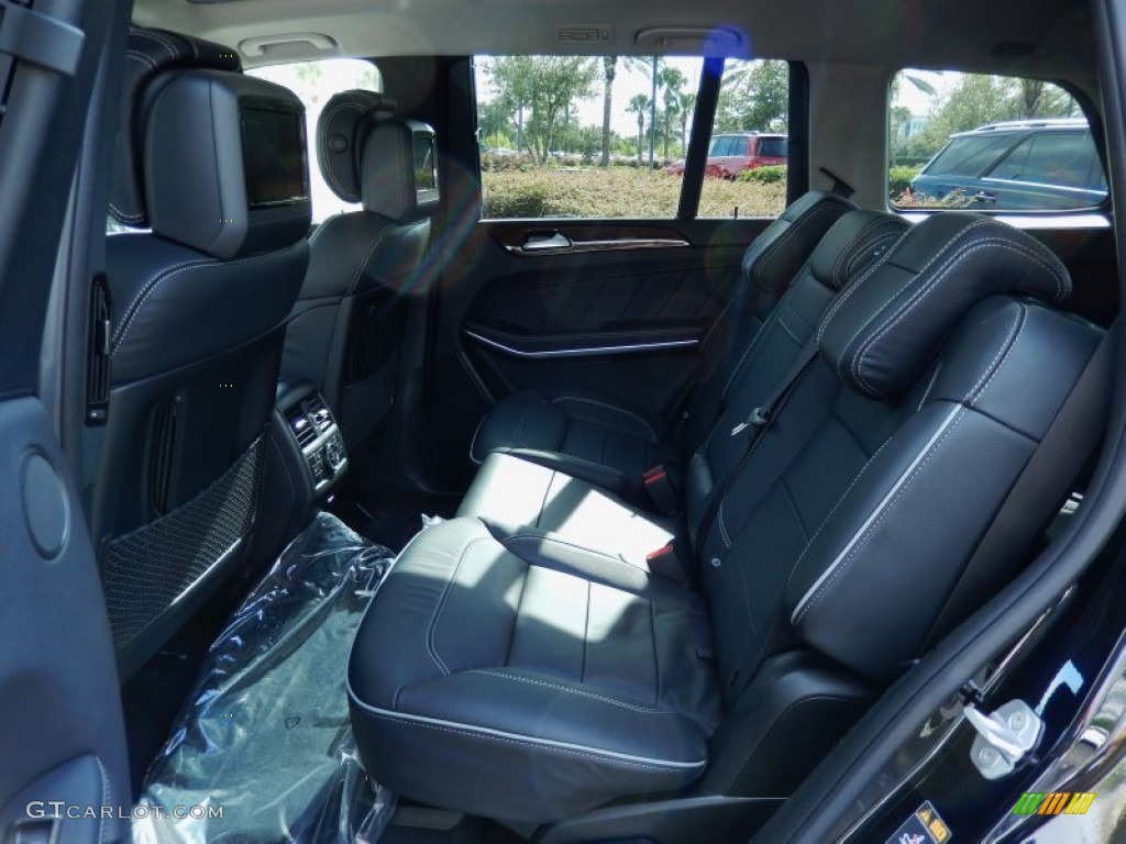 Black Interior 2014 Mercedes-Benz GL 550 4Matic Photo #87814615