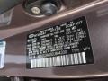 SN5: Kona Bronze 2014 Hyundai Tucson SE Color Code
