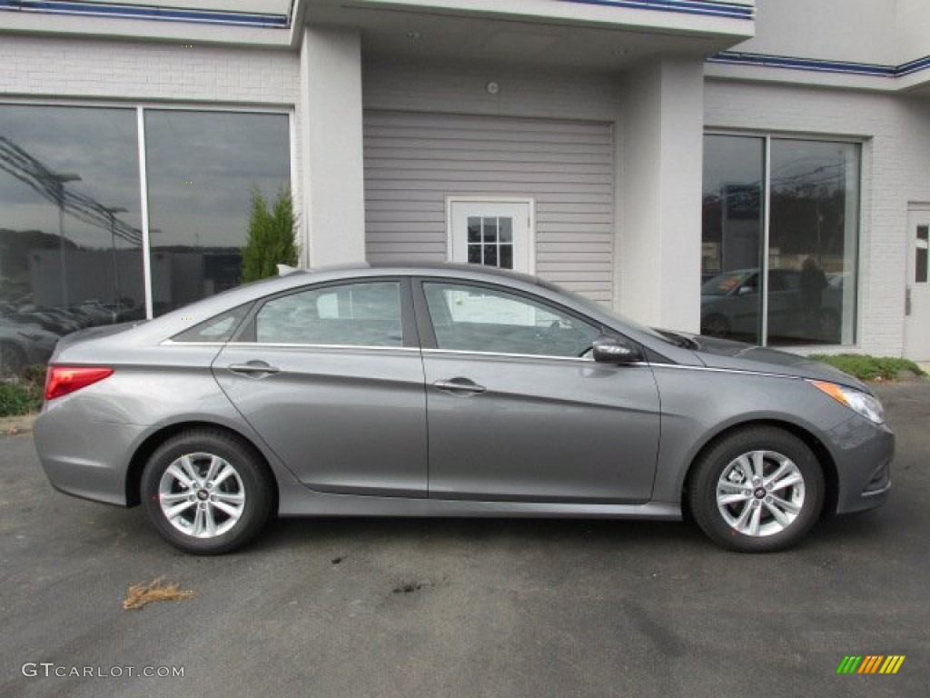 2014 Sonata GLS - Harbor Gray Metallic / Gray photo #2