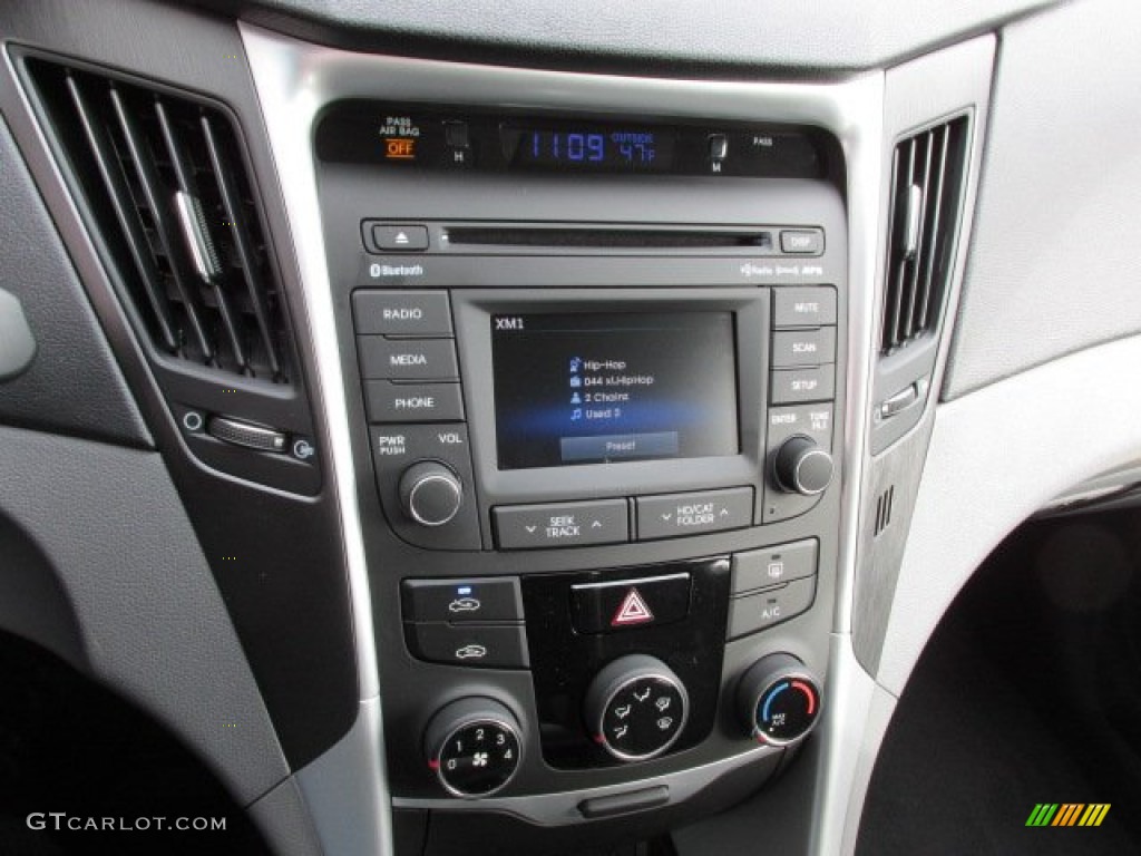 2014 Sonata GLS - Harbor Gray Metallic / Gray photo #12