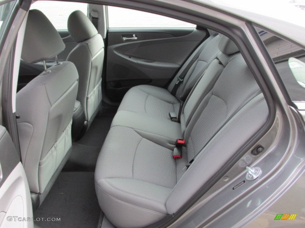 2014 Sonata GLS - Harbor Gray Metallic / Gray photo #14