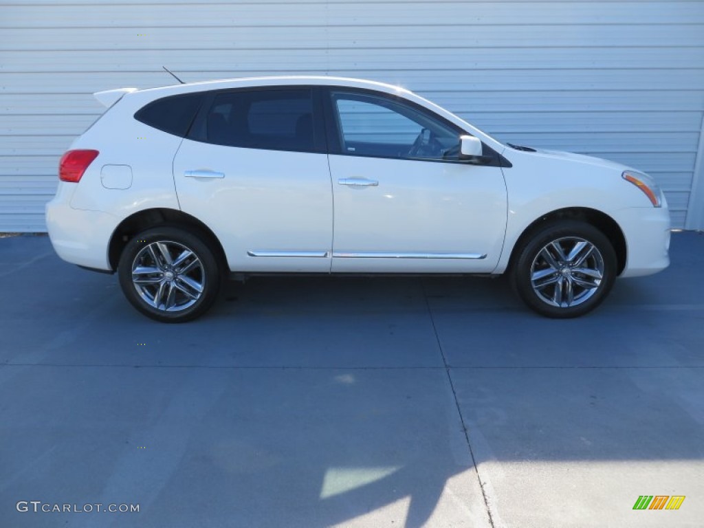 2011 Rogue S Krom Edition - Pearl White / Black photo #3