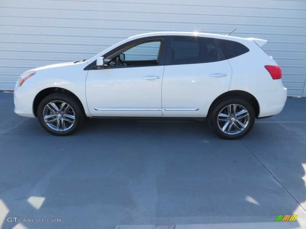 2011 Rogue S Krom Edition - Pearl White / Black photo #6
