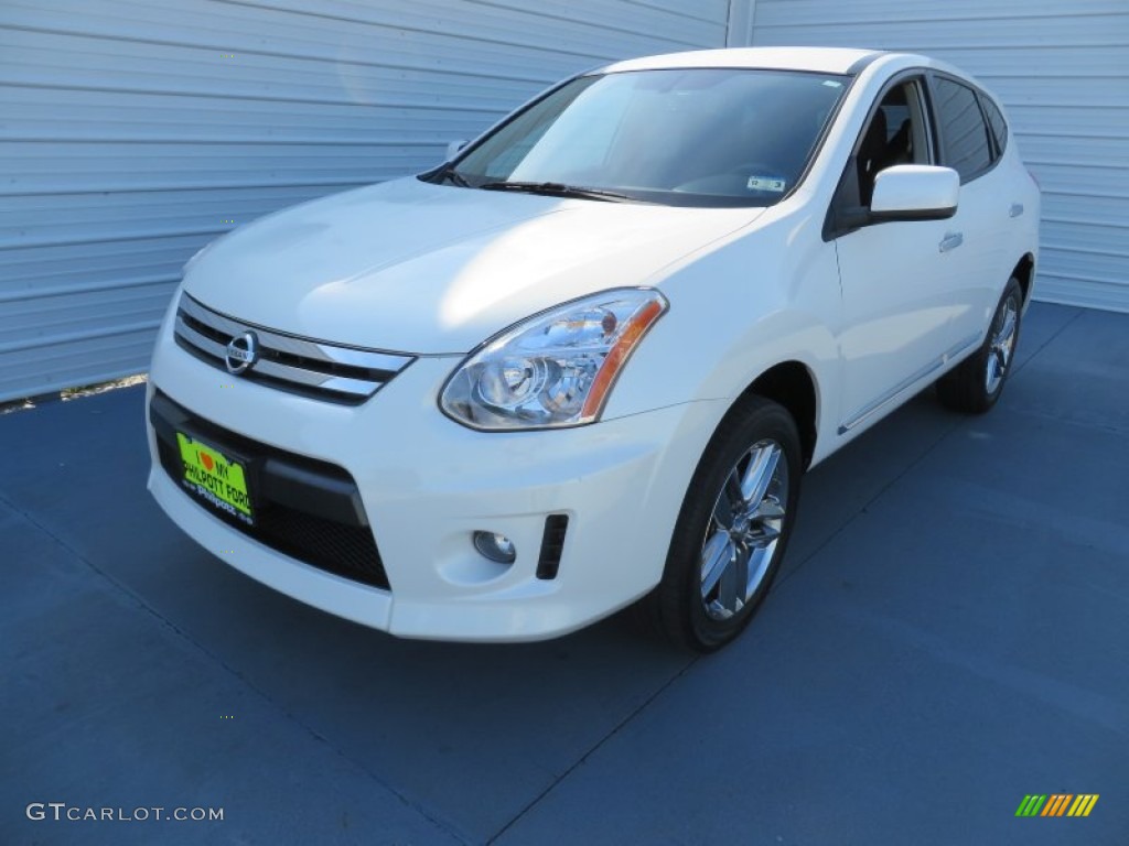 2011 Rogue S Krom Edition - Pearl White / Black photo #7