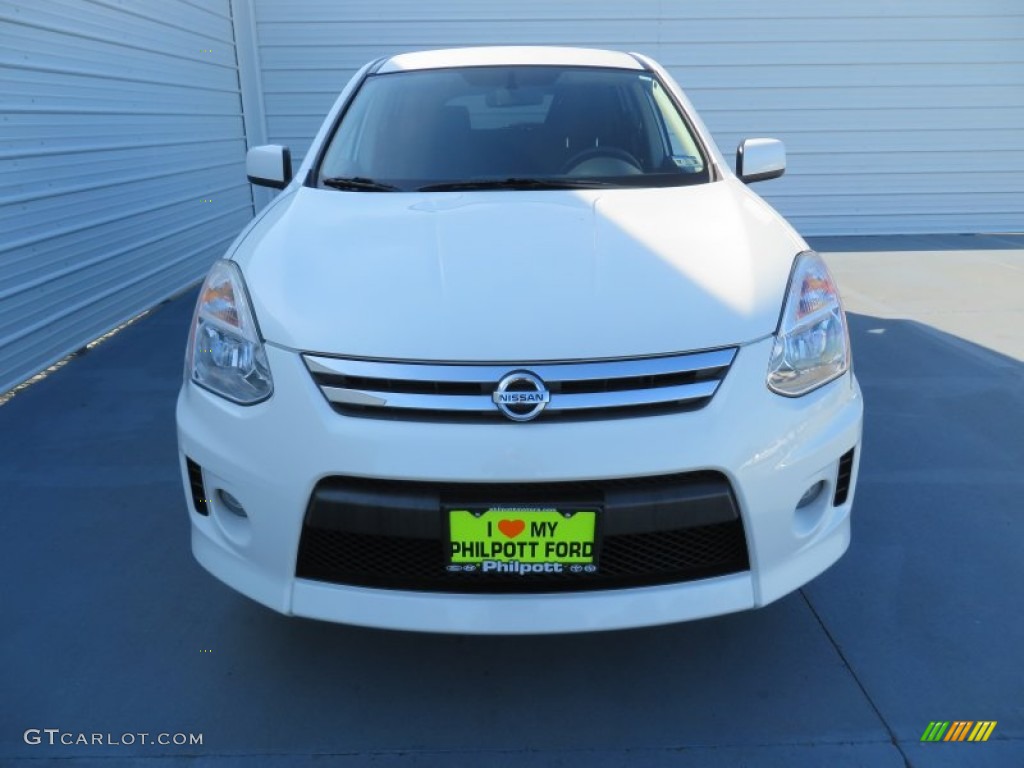 2011 Rogue S Krom Edition - Pearl White / Black photo #8