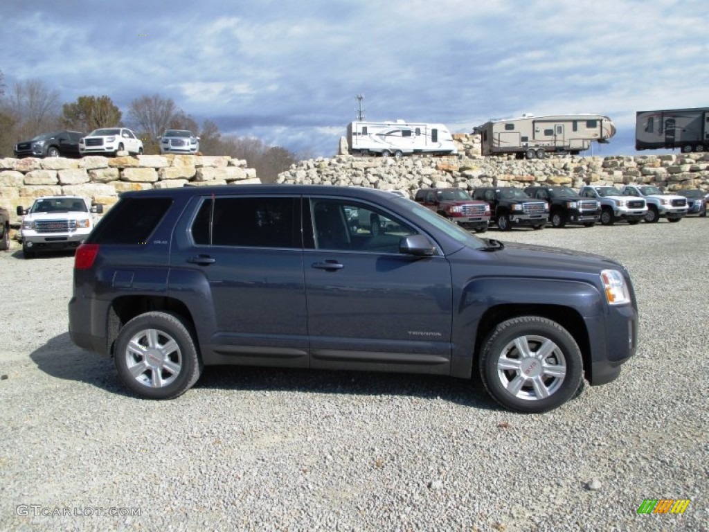 2014 Terrain SLE - Atlantis Blue Metallic / Jet Black photo #1