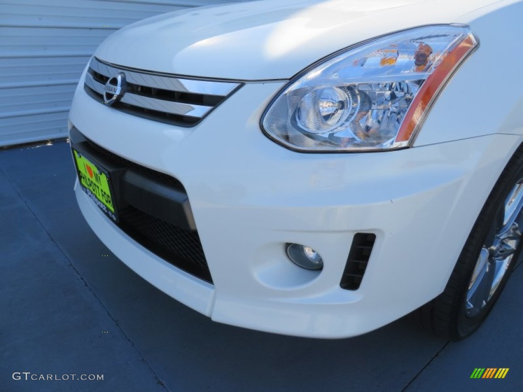 2011 Rogue S Krom Edition - Pearl White / Black photo #13